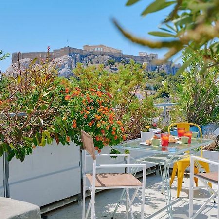 360 View In Roof Top Appartment With Patio Athen Eksteriør bilde