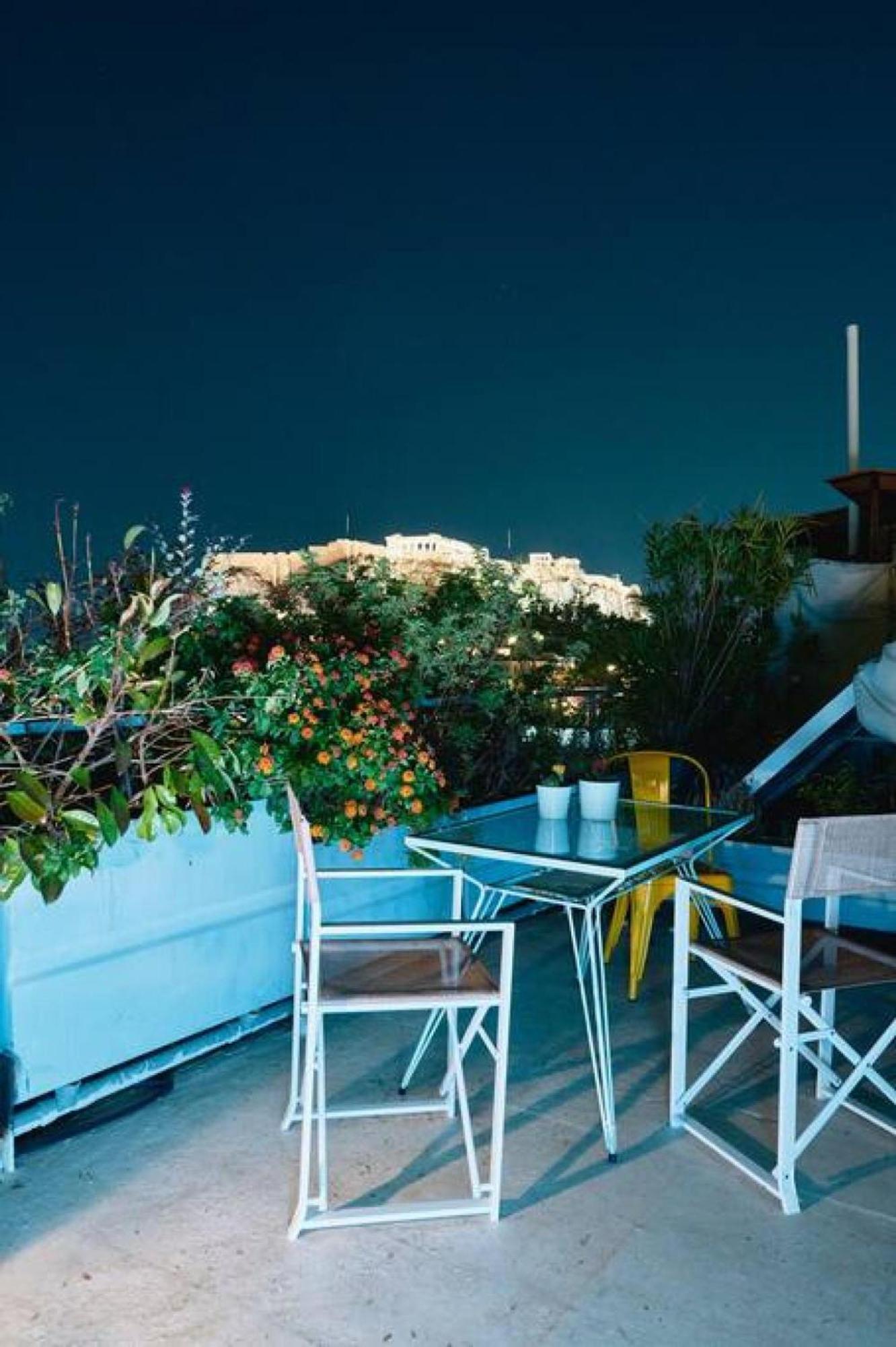 360 View In Roof Top Appartment With Patio Athen Eksteriør bilde